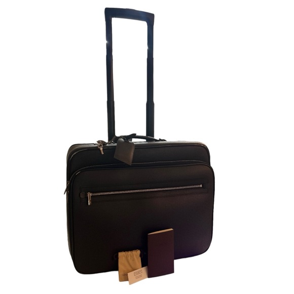 Louis Vuitton Pilot Bag Black Taiga - Picture 4 of 4